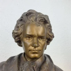 Buste Beethoven régule d'après Gaston Leroux