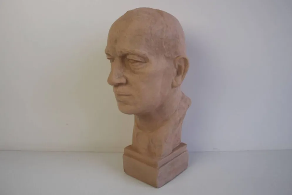 Buste d'Edvard Beneš, président de la Tchécoslovaquie, 1946