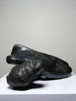 Buste de femme en céramique artisanat d'art, XXe