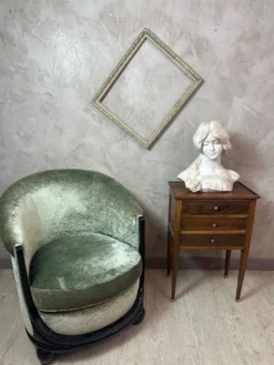 Buste de femme en marbre