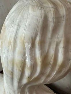 Buste de femme en marbre