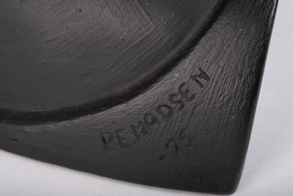 Buste de Femme Sculptural en Argile, Danemark, 1975