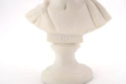 Buste de Homère en poudre de marbre, années 60
