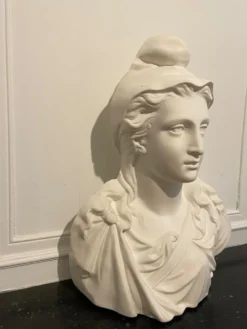 Buste de Marianne en plâtre modèle Mauger