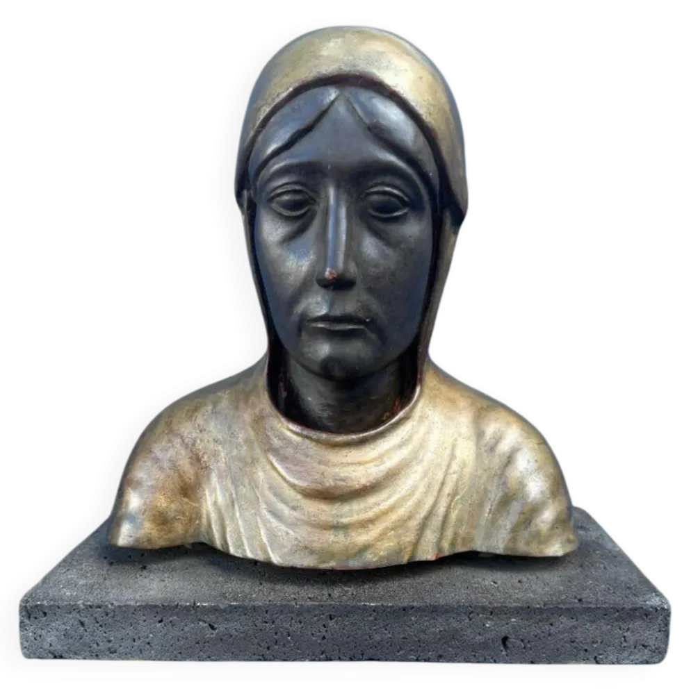 Buste de Vierge noire de Marsat, Ateliers de Moulage du Louvre