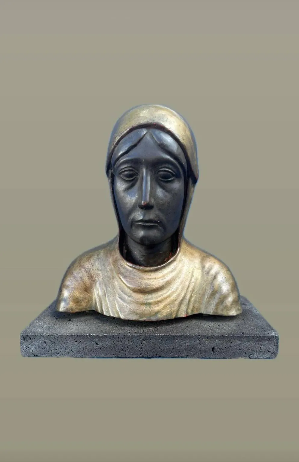 Buste de Vierge noire de Marsat, Ateliers de Moulage du Louvre
