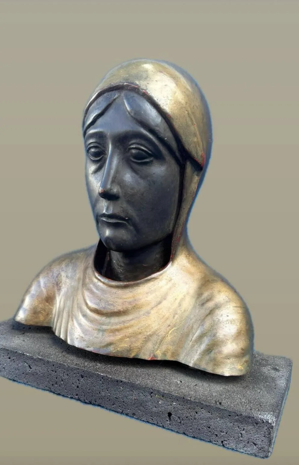 Buste de Vierge noire de Marsat, Ateliers de Moulage du Louvre