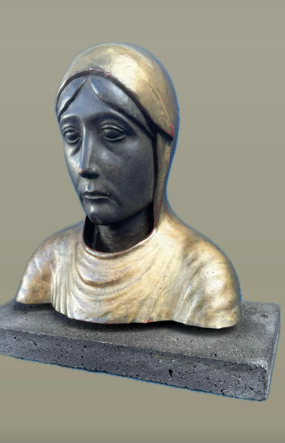 Buste de Vierge noire de Marsat, Ateliers de Moulage du Louvre