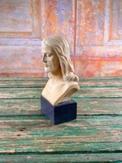 Buste du Christ signé A. Giannelli sculpture italienne ancienne