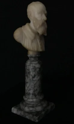 Buste en albâtre fin XIXème siècle, Italie