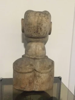 Buste en bois Africain