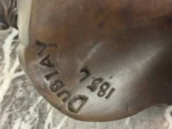 Buste en bronze de l’amiral Hucos, signé Dubray 1854