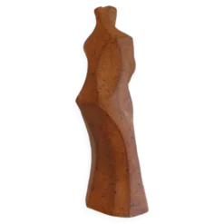 Buste en ceramique scandinave 1970