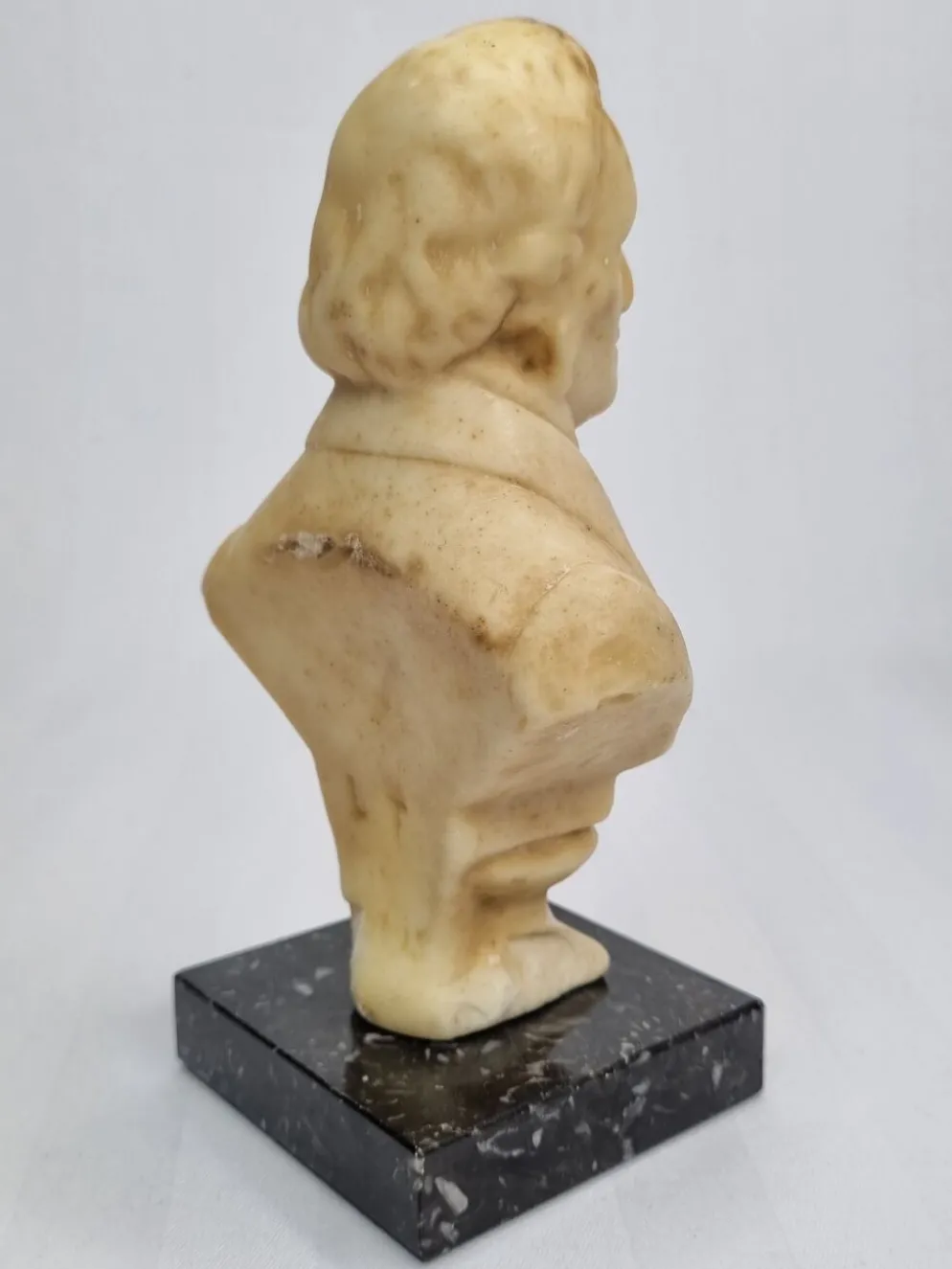 Buste en cire du compositeur Frédéric Chopin, 16 cm