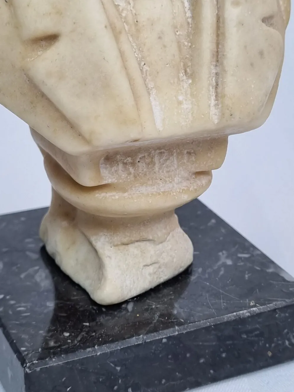 Buste en cire du compositeur Frédéric Chopin, 16 cm