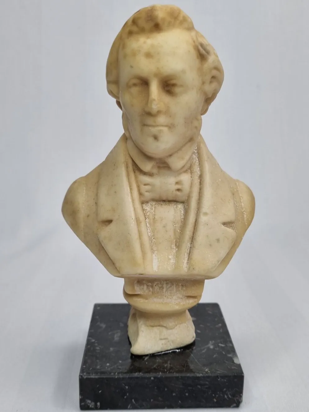 Buste en cire du compositeur Frédéric Chopin, 16 cm