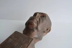 Buste en céramique de Jan Masaryk, vers 1950