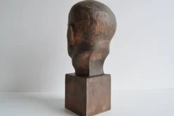Buste en céramique de Jan Masaryk, vers 1950