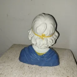 Buste en céramique, travail italien XXème s.