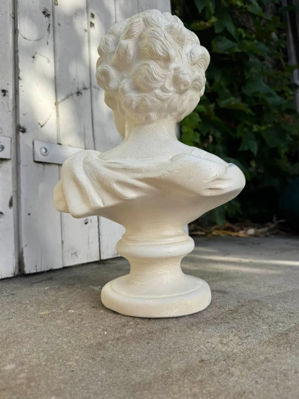 Buste en plâtre