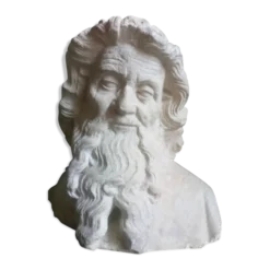 Buste en plâtre
