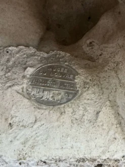 Buste en plâtre antic