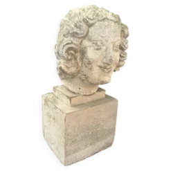 Buste en plâtre antic