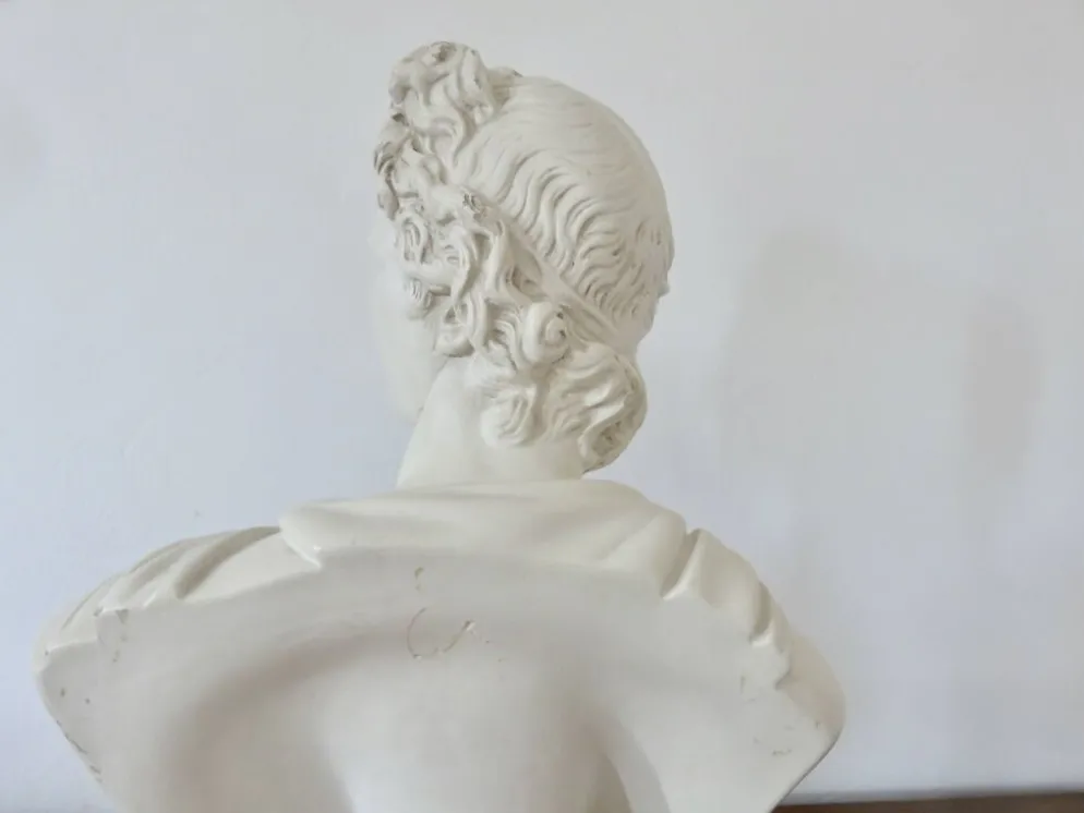 Buste en plâtre "Apollon", début XXème