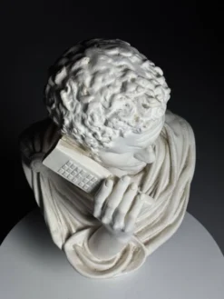 Buste en plâtre de Caracalla appelant