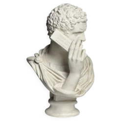 Buste en plâtre de Caracalla appelant