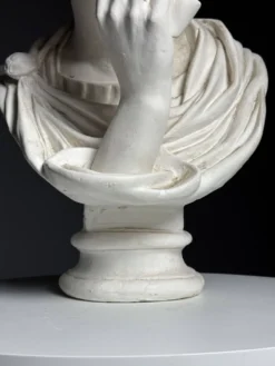 Buste en plâtre de Caracalla appelant