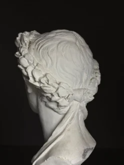 Buste en plâtre de l'empereur Auguste