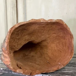 Buste en terre cuite de style étrusque, objet grand tour, XIXème siècle