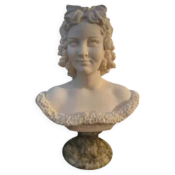 Buste femme signé Arnaldo Giannelli daté 1972