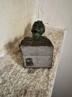 Buste femme signé Ernest Patris, (1909-1981)