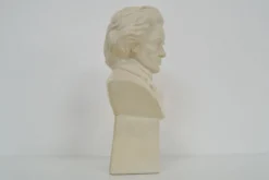 Buste sculpture en plâtre du milieu du siècle de Ludwig van Beethoven, vers 1950