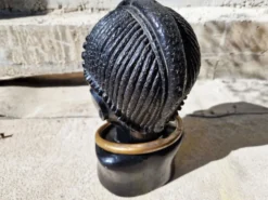 Buste tribal africain en ébène