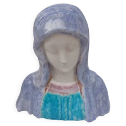 Buste vierge en céramique- Donatello