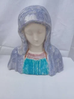Buste vierge en céramique- Donatello
