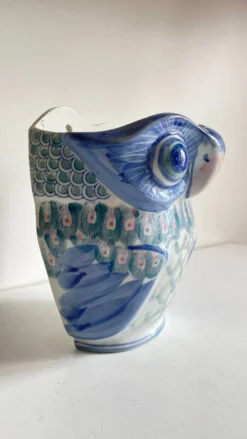 Cache-pot chouette vintage