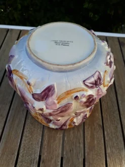 Cache-pot en faïence