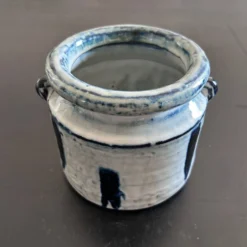 Cache pot en grès S