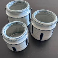 Cache pot en grès S