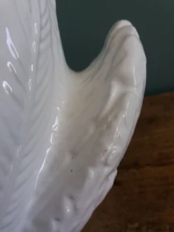 Cache pot jardinière cygne 34 cm