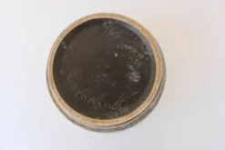 cache-pot 1970 strié rouge