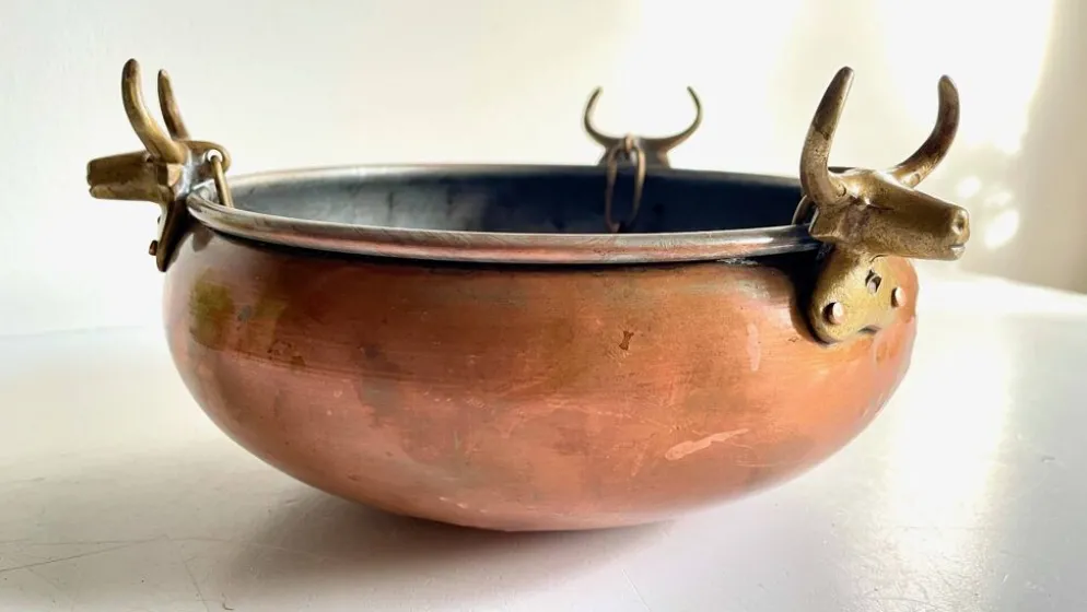CACHE-POT Suspendu Vintage