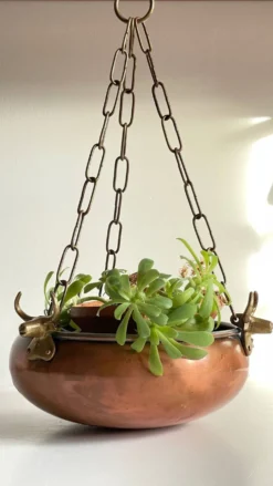 CACHE-POT Suspendu Vintage