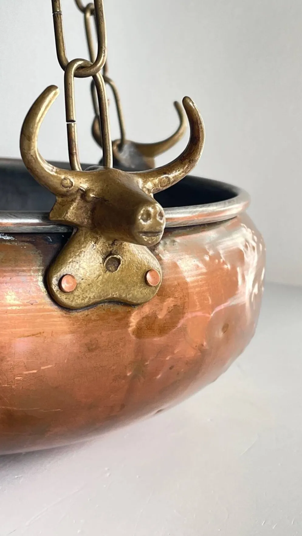 CACHE-POT Suspendu Vintage