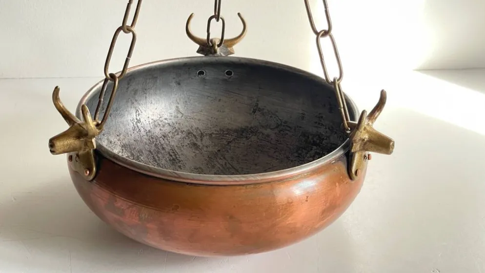 CACHE-POT Suspendu Vintage