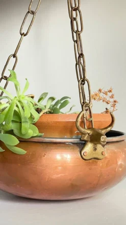 CACHE-POT Suspendu Vintage